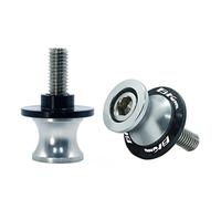 Accessori per motociclette Per Suzuki B-KING 1300 B KING 2008-2012 2009 2010 2011 2PCS M8 Moto Forcellone Sliders Bobine CNC Vite Del Basamento(Silver)