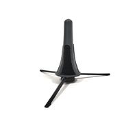 Accessori per musica a fiato Supporto per clarinetto portatile staccabile, espositore per strumento a tre gambe nero