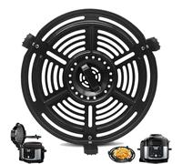 Accessori per Ninja FD302 6.5 Qt FD101 5 Qt pentola a pressione Fryer Air Fryer, Air Fryer Grill Pan Grill Piastra Crisper Piatto di ricambio Vassoio Rack per Ninja OP302 OP305 OS301 FD305 Air Fryer