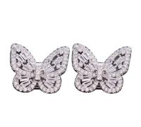 Accessori per orecchie con strass lampeggianti | Indossare Conduzioni Aria IPX4 Impermeabile ENC Riduzioni Chiamata, 1Pair Riduzioni Impermeabile Auricolare Clip