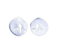 Accessori per Orecchie da Donna con orecchino a Forma di Uccello con Animali Vuoti retrò Argento Creativo e utile Convenient Design