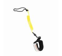 Accessori per Paddle Board, Surf Set Up Paddle Board da 5 Mm a Molla a Molla Corda Il Gamba Premium Stand Up Gambe Raddle Gamba Corda di Surf sul Guinzaglio (Yellow)