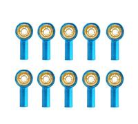 Accessori Per Parti Di Aggiornamento Di Auto E Barche RC, 10 Pezzi, Giunto Sferico In Metallo M2, Fibbia Per Tirante Di Sterzo, Asta Di Spinta, Estremità Del Tirante RC Car Upgrade