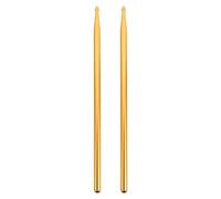 Accessori per Percussione 1 Paio di Bacchette per Batteria in Lega di Alluminio, Set di Strumenti Musicali, Bacchette Pratiche (Color : B)