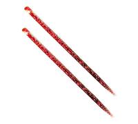 Accessori per Percussione Bacchetta Leggera Per Strumenti A Batteria Bacchetta Per Batteria Con Testa A Forma Di Lacrima 5A Per Esercizi Per Principianti (Color : D)