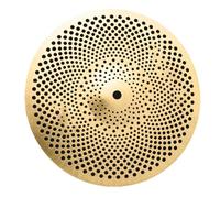 Accessori per percussioni Piatto Golden Silent Piatto Splash da 10 pollici Piatto a basso volume per batteria per esercitazioni indoor Piatti per Tamburi