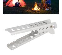 Accessori per piastra per una manipolazione sicura, pinza in alluminio per pentole con clip antiscottatura, morsetto saldo per cucinare all'