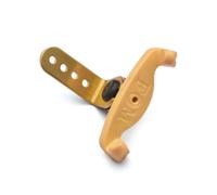 Accessori per poggiaspalla per violino Base per poggiaspalla per violino in rame Accessori per violino accessori violino per principianti(4/4 3+4 holes)
