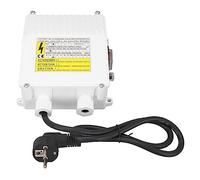 Accessori per Pompe Sommerse Pozzi Profondi, Scatola di Controllo con Protezione Termica e Condensatore 370 W 20 uf, Kit Interruttore per Pozzetto con Spina UE