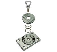 ACCESSORI PER PORTACANNA ORIENTABILE BASE RONDELLA MOLLA GALLETTO