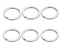Accessori per Portachiavi con Anello Diviso da 25 mm Accessori per Gioielli Fatti a Mano Fai-da-Te 6 Pezzi novità e Popolari Durable Design
