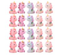 Accessori per portachiavi tridimensionali fai-da-te da 20 pezzi per unicorno