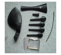 Accessori Per Principianti Per Violino 1 Set Di Accessori Per Violino In Ebano 4/4 Con Clip Per Mentoniera E Cordino In Nylon