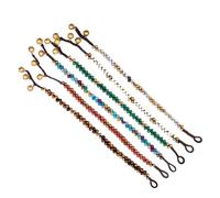 Accessori per ragazze Bracciale in perline delicata delicata Accessorio per polso naturale Accessori eleganti Occasioni intrecciate Colora Colore Color Collana