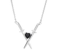 Accessori per Ragazze Collana di Spada da Colletto Gotico per Uomini, Ciondolo di Spada Vintage Katana Collana - Collana pugnale Lucida per Donne, Maestro Collana di Spada per Halloween Natale