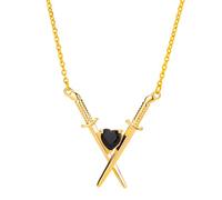 Accessori per Ragazze Collana di Spada da Colletto Gotico per Uomini, Ciondolo di Spada Vintage Katana Collana - Collana pugnale Lucida per Donne, Maestro Collana di Spada per Halloween Natale