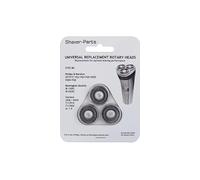 ACCESSORI PER RASATURA SCANPART Testina di ricambio per rasoio elettrico, 3 testine, compatibile con Philips, Remington, Carrera