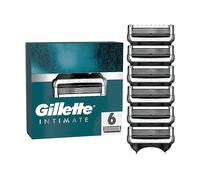 ACCESSORI PER RASOIO GILLETTE Intimate, lame di ricambio compatibili con Gillette Intimate, set 6 pezzi, Compatibile con Intimate