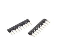 Accessori per resistenze 30PCS DIP Esclusione Network Resistor Array 9Pin 150 Ohm A151J 150R Resistenza Network Array A09-151J