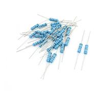 Accessori per resistenze 30pcs Resistori elettronici fissi Component axia-l Resistore a film metallico 1.8K Ohm Resistori singoli 2W 1%