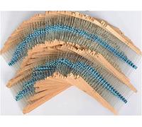 Accessori per resistenze 3120pcs 156Values Electric Unit 1/4W Power Metal Film Resistor Kit 1R-10M 1Percent Tolerance Assortiment Set 1ohm-10Mohm Resistor