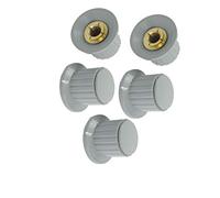 Accessori per resistenze 5 Pcs Resistenze Variabili 6mm Shank Insert Dia Ottone Tone Core Potenziometro Potenziometri Manopole di Controllo