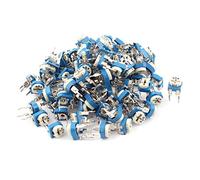 Accessori per resistenze Resistori variabili da 50 K ohm Resistori variabili verticali Potenziometri potenziometri blu 100 pezzi