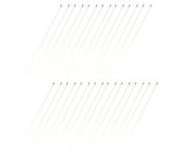 Accessori per resistenze Termistore sigillato in vetro, set di resistori termici stabili 300 ℃ filo di rame stagnato resistente alla temperatura installazione plug-in 30PCS pellicola metallica for ter