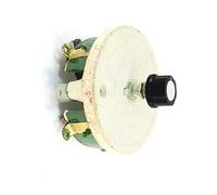 Accessori per resistenze Top Interruttori rotanti da parete Resistenza regolabile 150W 5 Ohm Interruttori dimmer con vaso in ceramica Reostato a disco