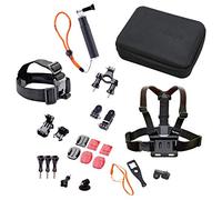 Accessori per Rollei Actioncam Set Outdoor I Set 23 pezzi I Ideale per arrampicata, escursioni e altre attività all'aperto I Per Rollei Actioncams e GoPro