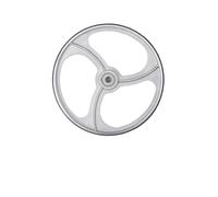 Accessori per Ruote per Sega a Nastro da 1 PC per Anello in Gomma per Ruota di Scorrimento per Sega a Nastro da 8 Pollici e 10 Pollici (Color : 8 inch Lower Wheel)