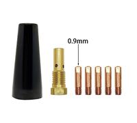 Accessori per saldatura Flux Core con ugelli 7PK compatibili con per MIG