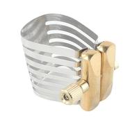 Accessori per sassofono 1pc Legatura Del Sassofono Durevole Chiusura A Clip In Metallo Per Soprano Alto Sax Tenore Bocchino Accessorio Di Regolazione Della Clip