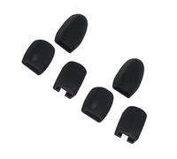 Accessori per Sassofono 6 Pezzi Di Tasti Laterali Per Mano Destra Per Sassofono, Cuscino Per Poggiapolsi, Tappetini Per Tasti Laterali In Morbido Silicone Per Sax (Color : BK)