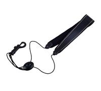 Accessori per Sassofono Accessori Per Tracolla Per Strumento Sassofono Con Cinturino In Pelle Nera Regolabile Per Sassofono