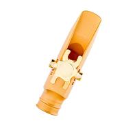 Accessori per sassofono Bocchino In Metallo Per Sassofono Contralto Eb Sax 6.7.8.9 Tappo Per Legatura Per Boccaglio A Camera Grande