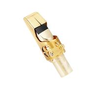 Accessori per Sassofono Bocchino Per Sassofono Alto/alto/tenore In Metallo Bocchino Professionale Per Sax Placcato Oro (Color : Alto, Size : Size 9)