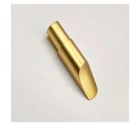 Accessori per Sassofono Bocchino Professionale In Metallo Per Sassofono Alto B Flat Accessori Per Bocchino Per Strumenti Sax (Color : Gold, Size : Size 7)