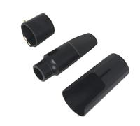Accessori per Sassofono Kit Bocchino Per Sassofono Contralto Durevole Bocchino Di Ricambio Per Sax Con Legatura E Cappuccio In Plastica