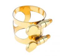 Accessori per Sassofono Legatura Del Bocchino Per Sassofono Chiusura Per Legatura In Ottone Placcato Oro Per Bocchino In Gomma Per Sax Contralto