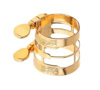Accessori per Sassofono Legatura In Metallo Intagliato Legatura Per Bocchino Per Clarinetto Sax Contralto Per Parti Di Sassofono Contralto