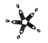 Accessori per Sassofono Poggiapollice Per Sassofono Contralto Tenore Acuto Da 5 Pezzi Accessori Per Poggiapolsi In ABS Per Pollice