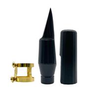 Accessori per Sassofono Set Bocchino In ABS Per Sassofono Baritono Mi Piatto Con Accessori Per Cappuccio A Clip Fisso