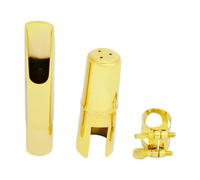 Accessori per sassofono Set Di Bocchini In Metallo Per Sassofono Tenore Professionale Accessori Per La Manutenzione Dello Strumento Con Protezione Per La Bocca In Metallo Per Sassofono