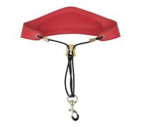 Accessori per sassofono Tracolla Per Sassofono Tracolla In Morbida Pelle Imbottita Per Sassofono Imbracatura Per Strumenti Accessori Regolabile Confortevole (Color : Red)