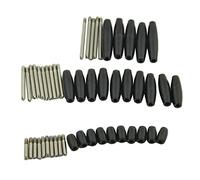Accessori per sassofono Un Set Di Viti Per L'asta Dell'albero In Bachelite Del Kit Di Riparazione Del Sax Per L'accessorio Del Sassofono