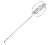 Accessori per Sbattitore in Acciaio Inox per Impasti, Argento | Miscelatore Elettrico, Accessorio per Sbattere le Uova, Compatibilità Trapano