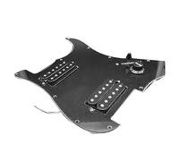 Accessori Per Scratchplate Precablati Caricati Per Chitarra Elettrica Pickguard Per Chitarra Pickguard Per Chitarra Elettrica Pickup Assembly (Color : Bk)