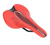 Accessori per sedili per bici di comfort comodi in bicicletta sostituzione della sella morbida imbottita con shock che assorbono la bici da strada da strada da donna esercitano (rosso)