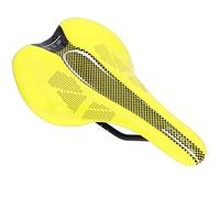 Accessori per sedili per bici di comfort comodi in bicicletta sostituzione della sella morbida imbottita con shock che assorbono la bici da strada da strada da donna esercitano (giallo)